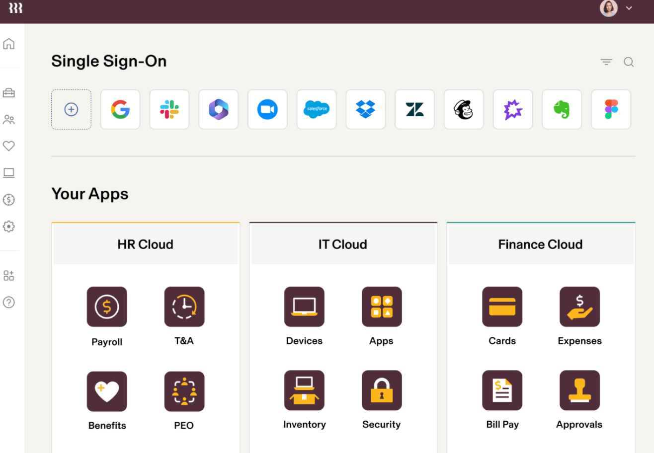 Ripplingは、使いたい機能を選べる柔軟なワークフォース管理ソリューションです。