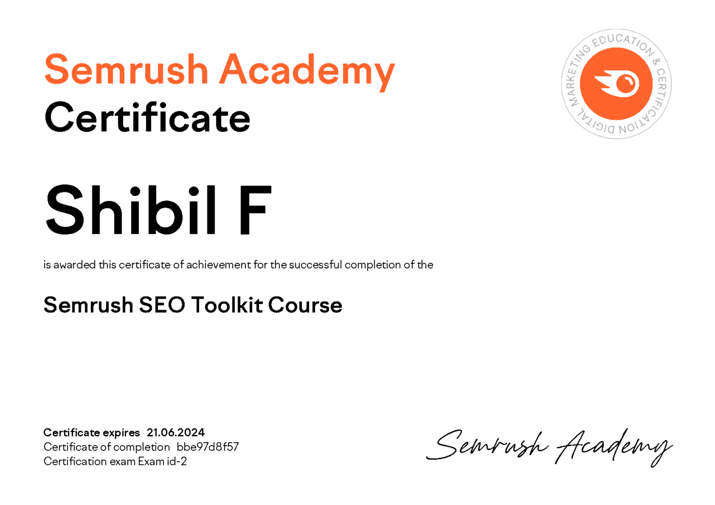 CURSO DE KIT DE FERRAMENTAS DE SEO SEMRUSH