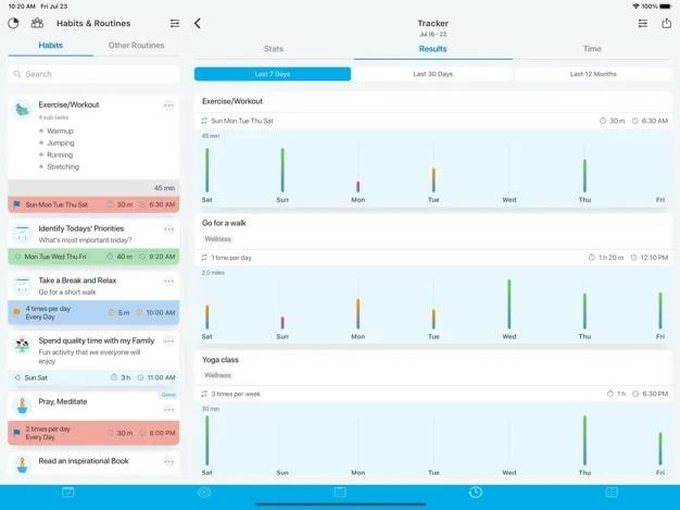 Success Wizard's dashboard