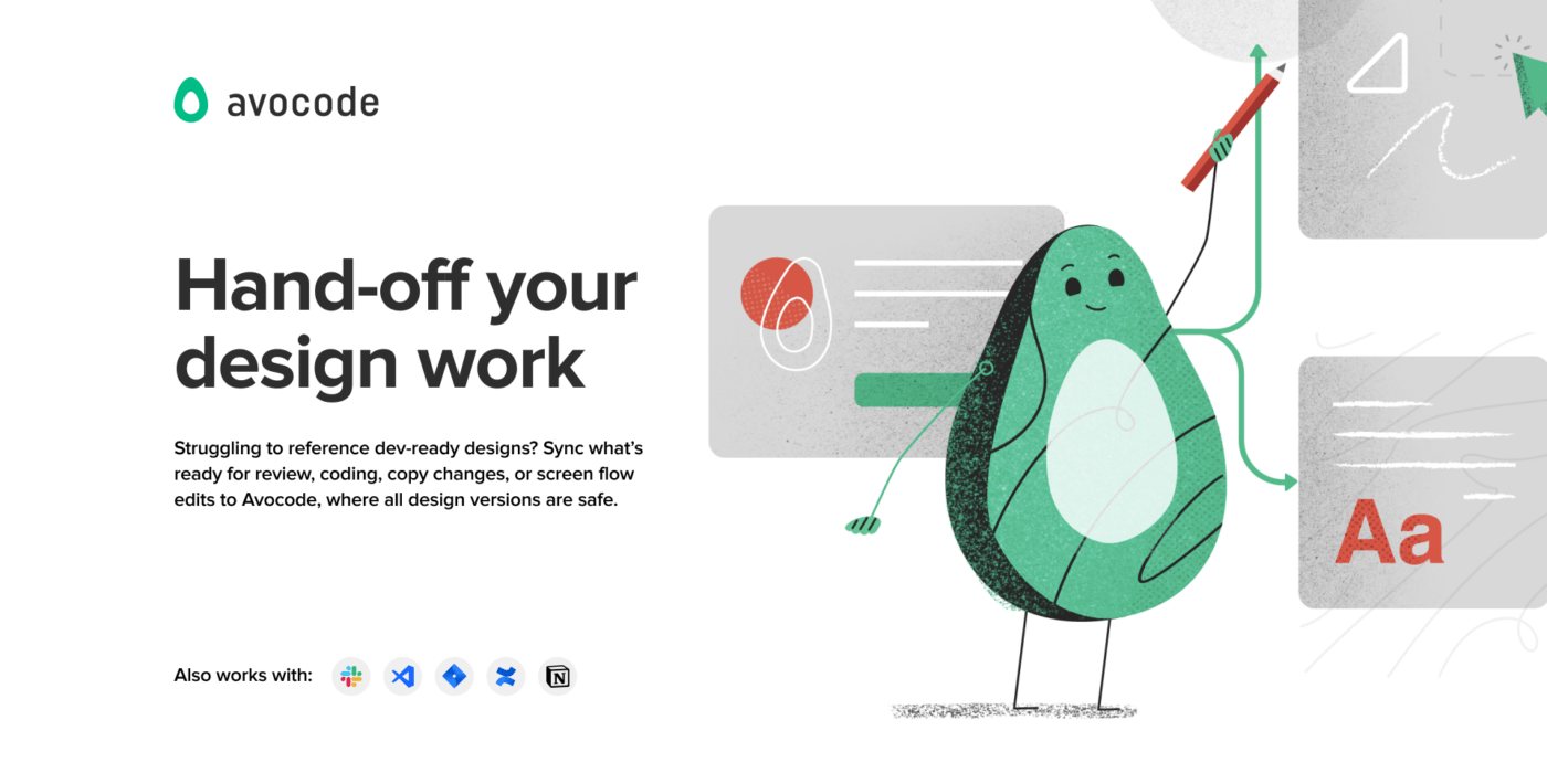 integração do avocode com o figma