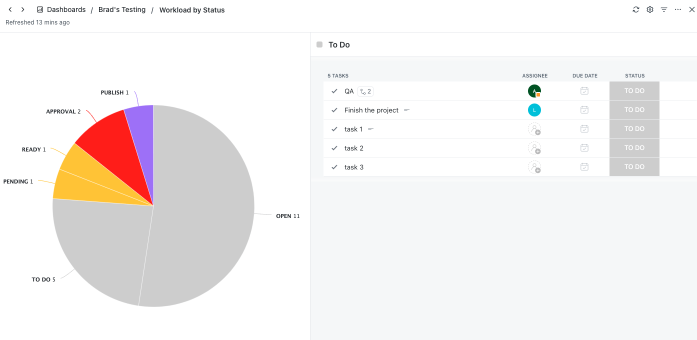 how to make a pie chart in excel clickup steps