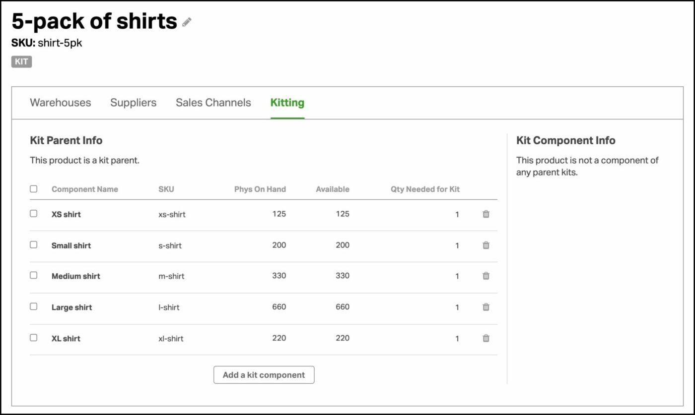 ordoro inventory