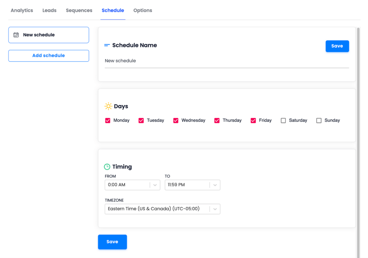 Criação automática de e-mails de acompanhamento na ferramenta de marketing por e-mail com IA do Instantly