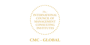 Logotipo do International Council of Management Consulting Institutes (Conselho Internacional de Institutos de Consultoria em Gestão)