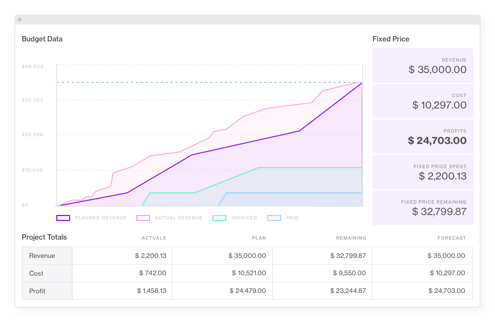 Forecast Budgeting Functionality