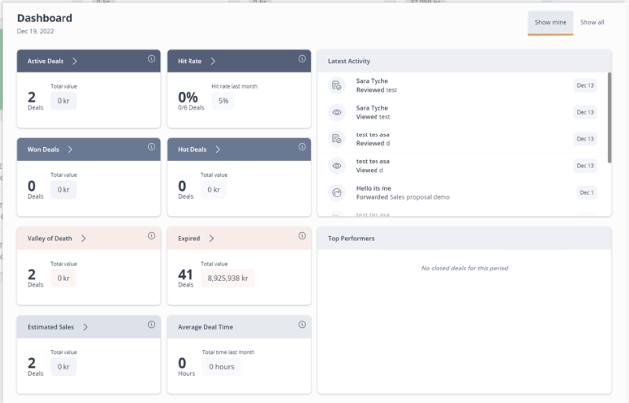 Le logiciel de gestion des contrats de GetAccept