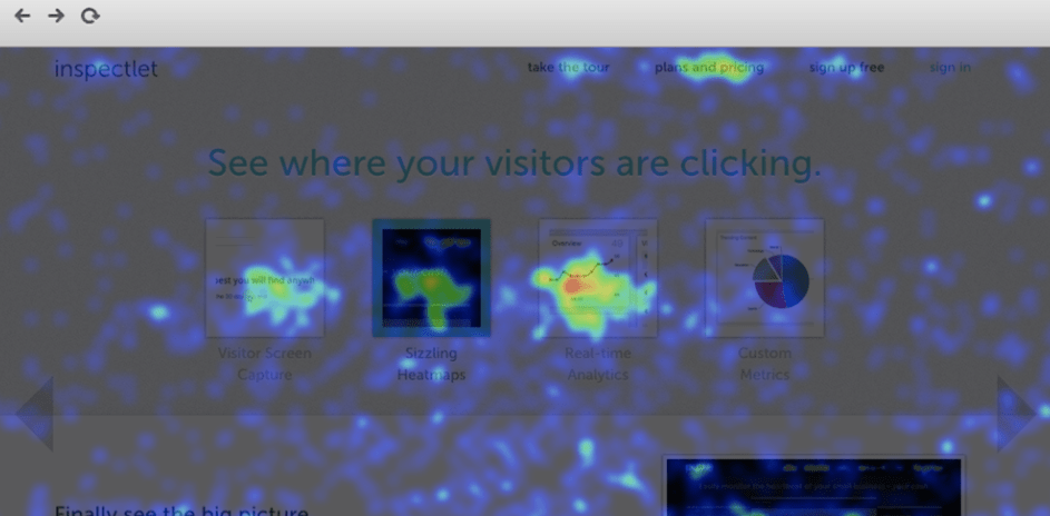 Inspectlet Heatmap