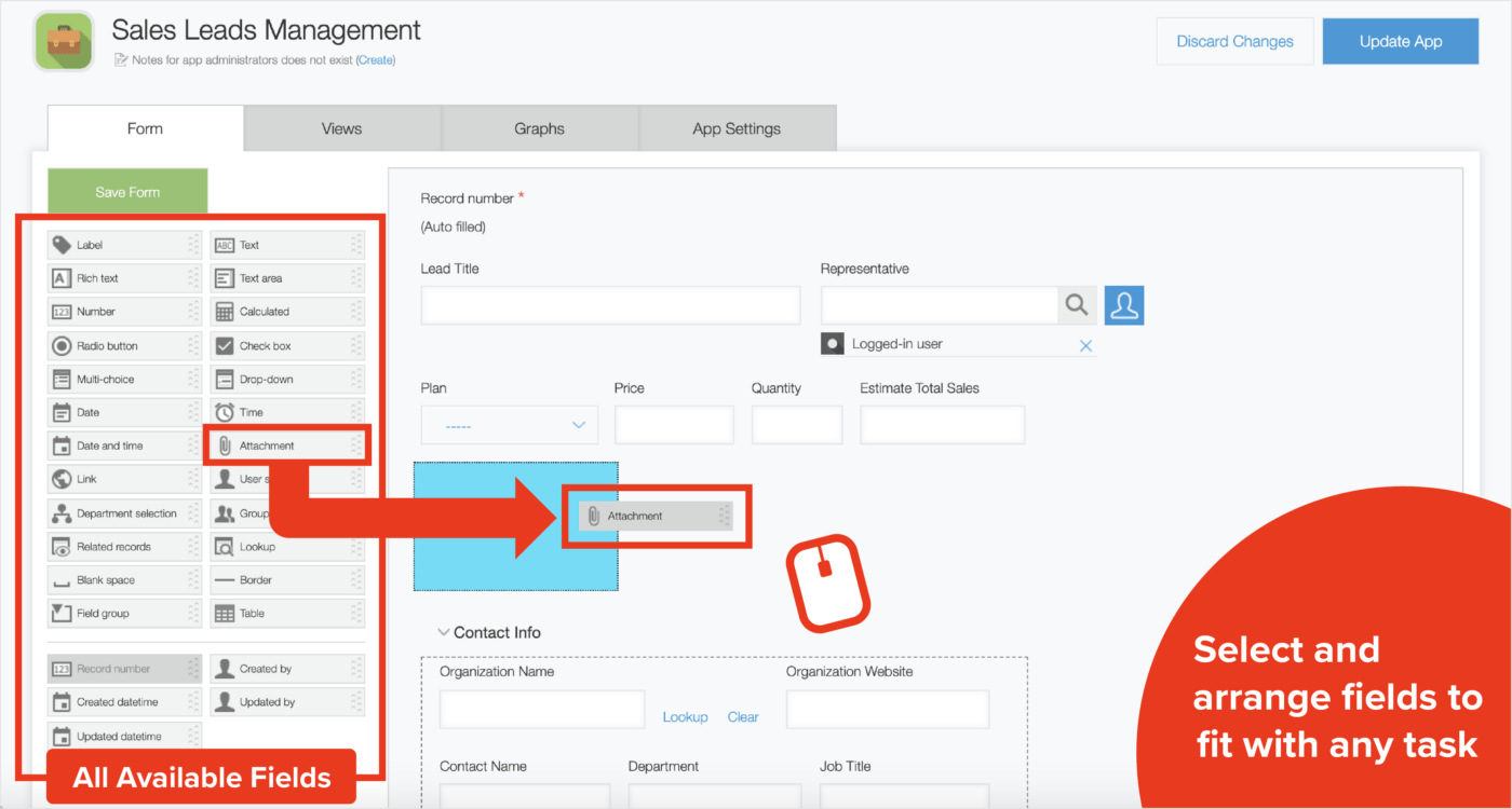 Kintone project management