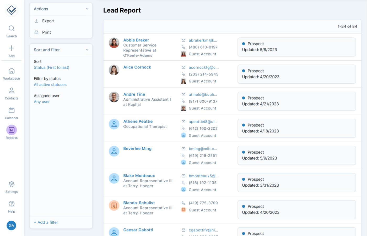 Mniej irytujący CRM dla trenerów