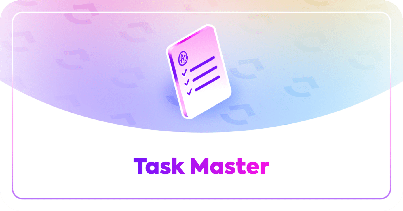 Task Master Persona Image