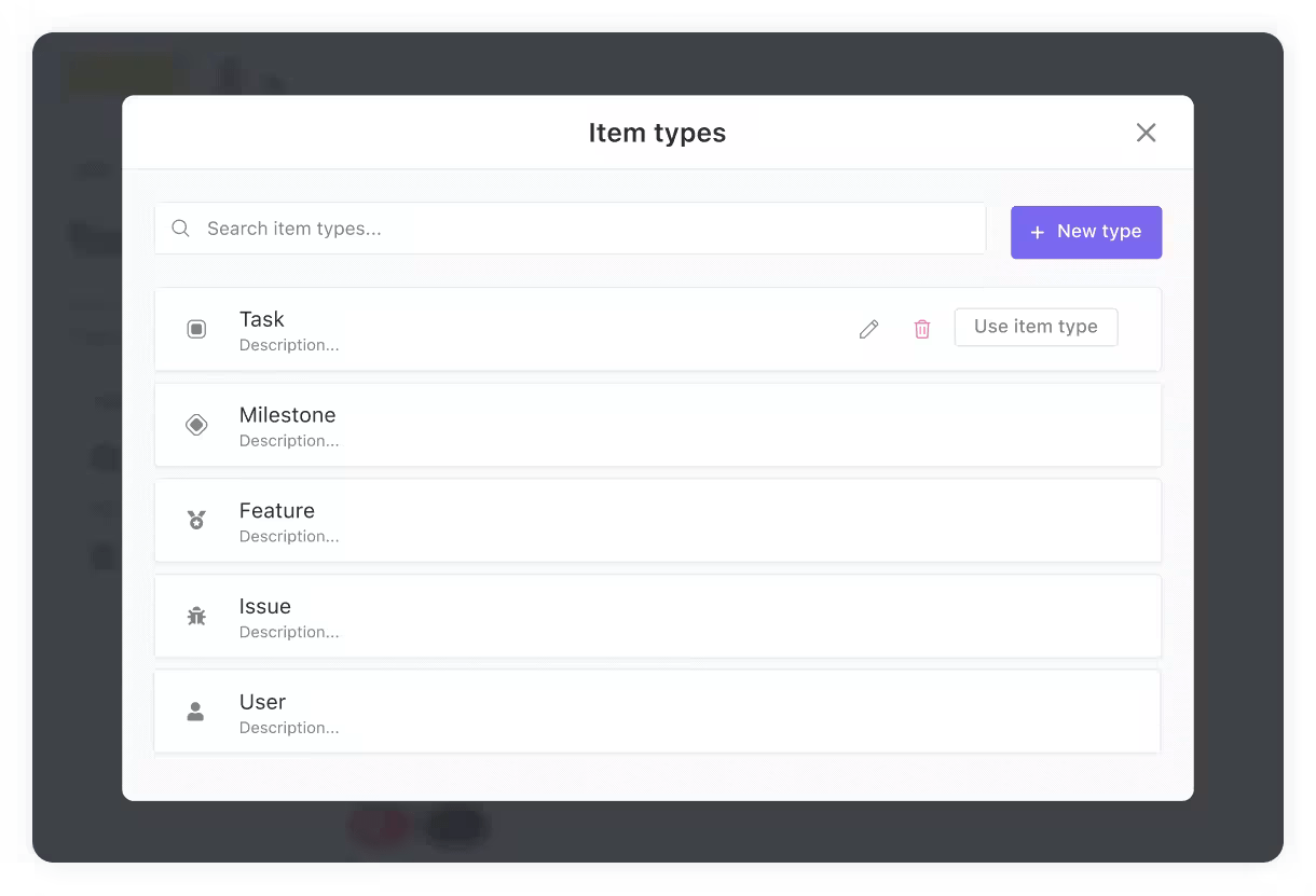 ClickUp Task Types