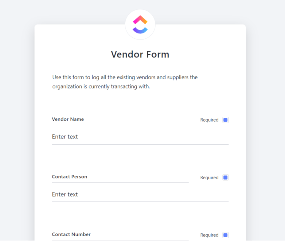 Vendor Master List Template that keeps track of all current and potential vendors and suppliers linked to a company