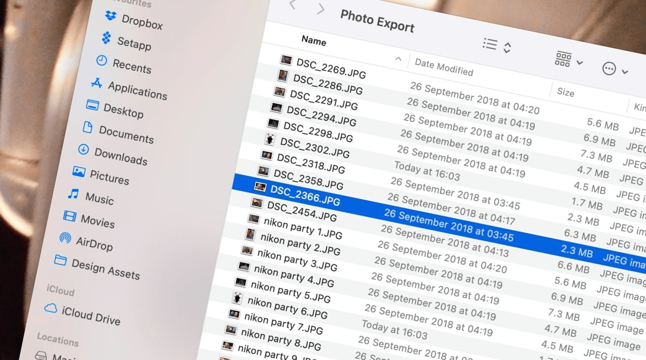 Renaming multiple files in your MacBook