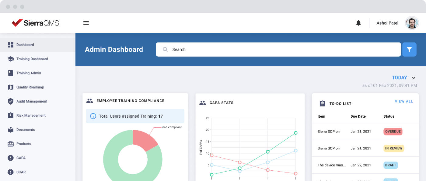 Sierra QMS to kolejne popularne oprogramowanie do kontroli wersji dokumentów