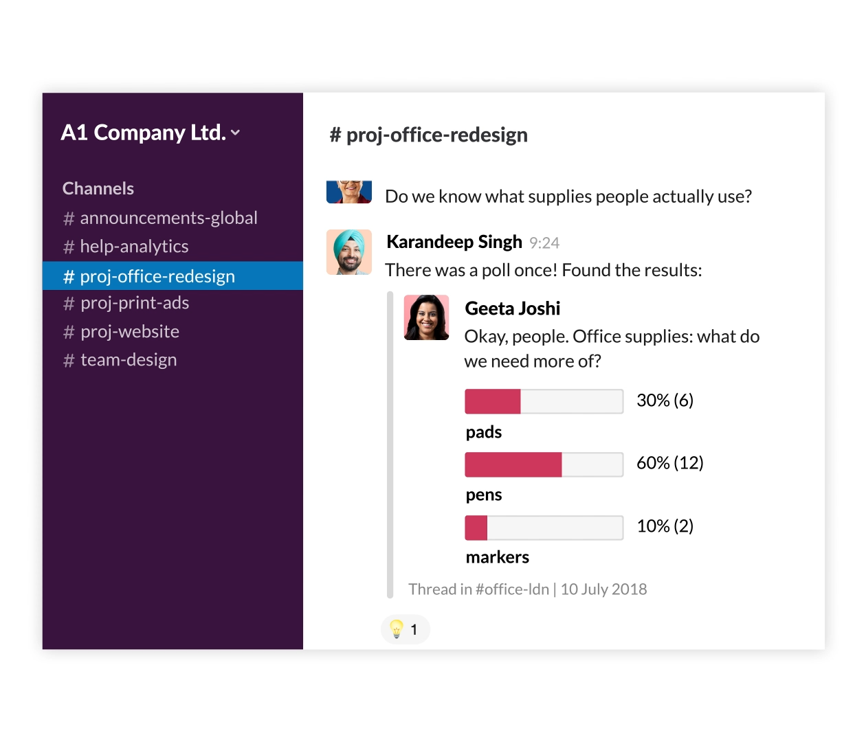 Slack Collaboration