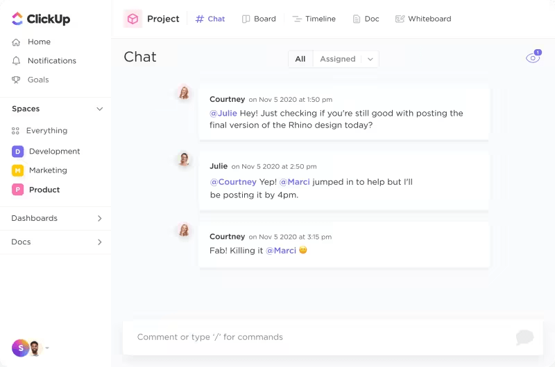 ClickUp-Chat