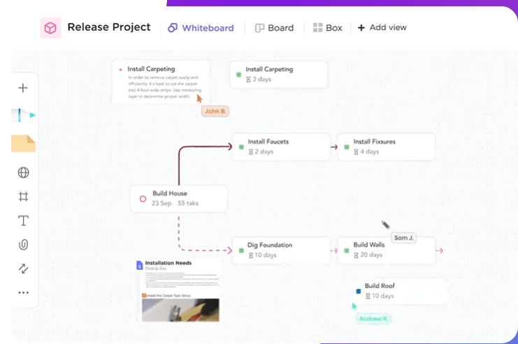 Colete feedback específico com o modelo de formulário de feedback do ClickUp.