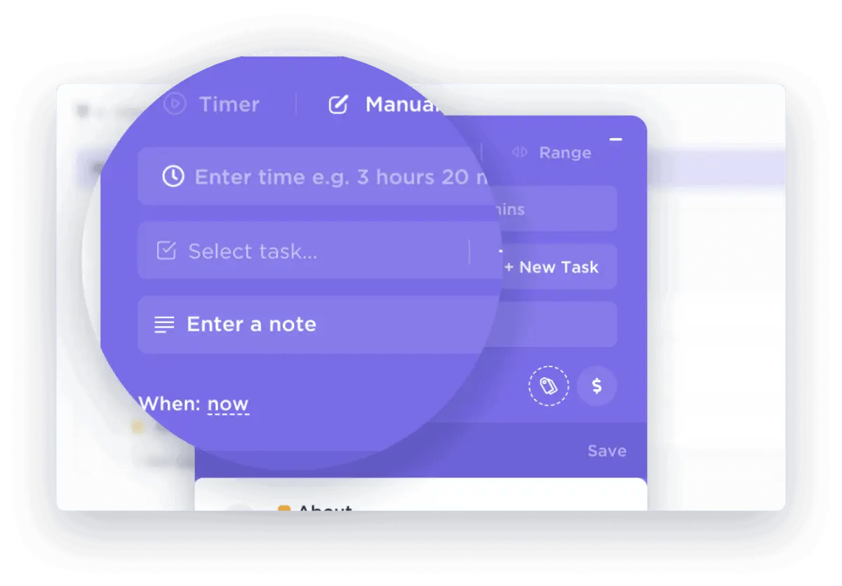 ClickUp Project Time Tracking