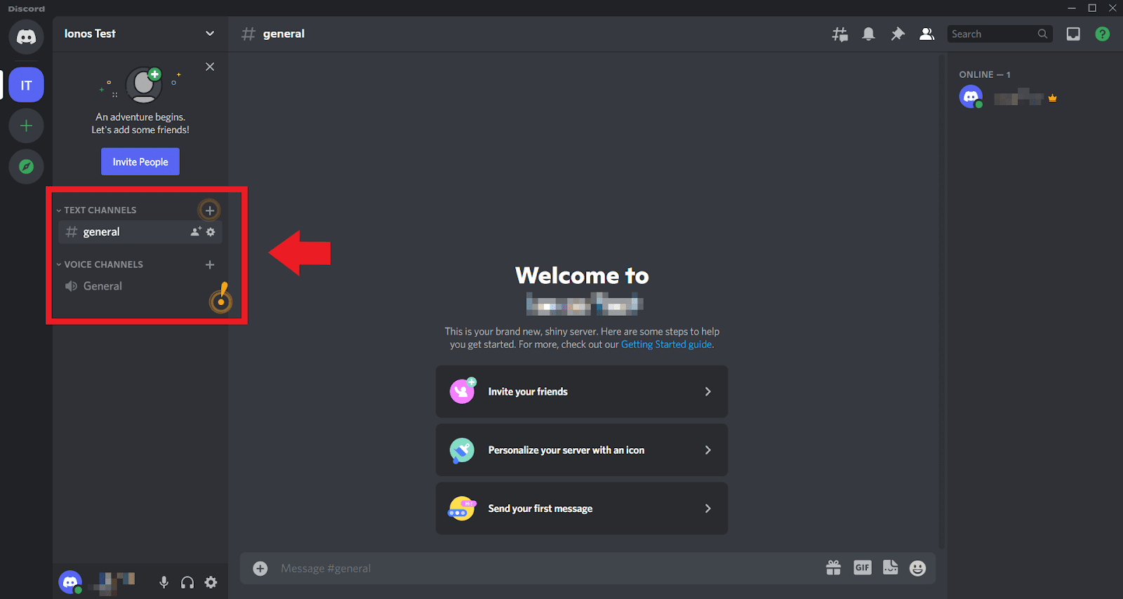 Discord Channel Structure