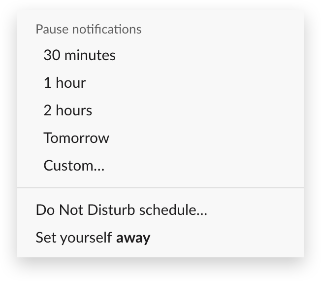 Slack notificatie