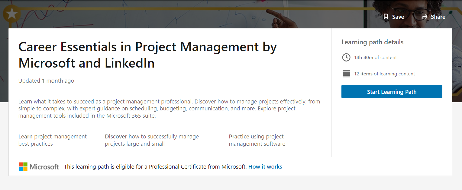 Career Essentials in Project Management