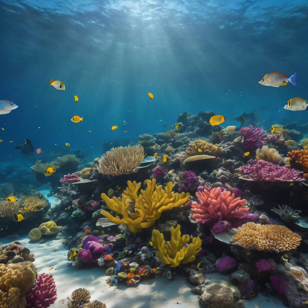 AI Art Prompt - Underwater seascape