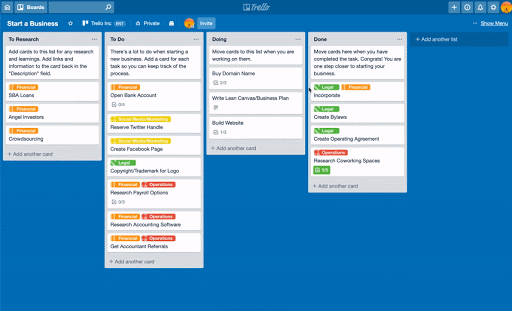 Trello Boards