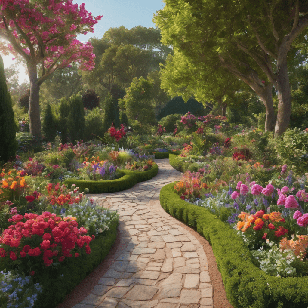 AI art prompt - Fiori e giardini