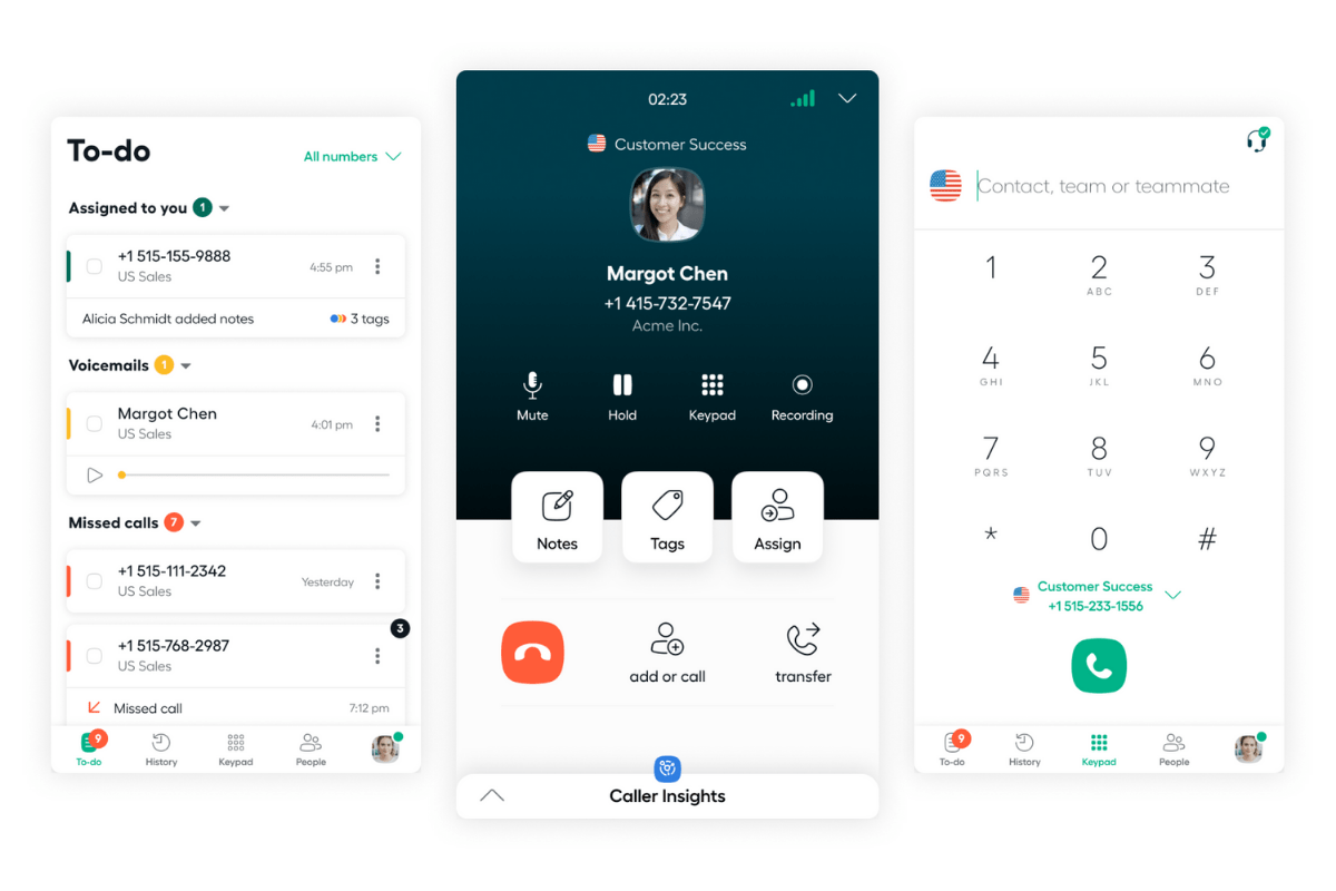 Aircall's new desktop phone