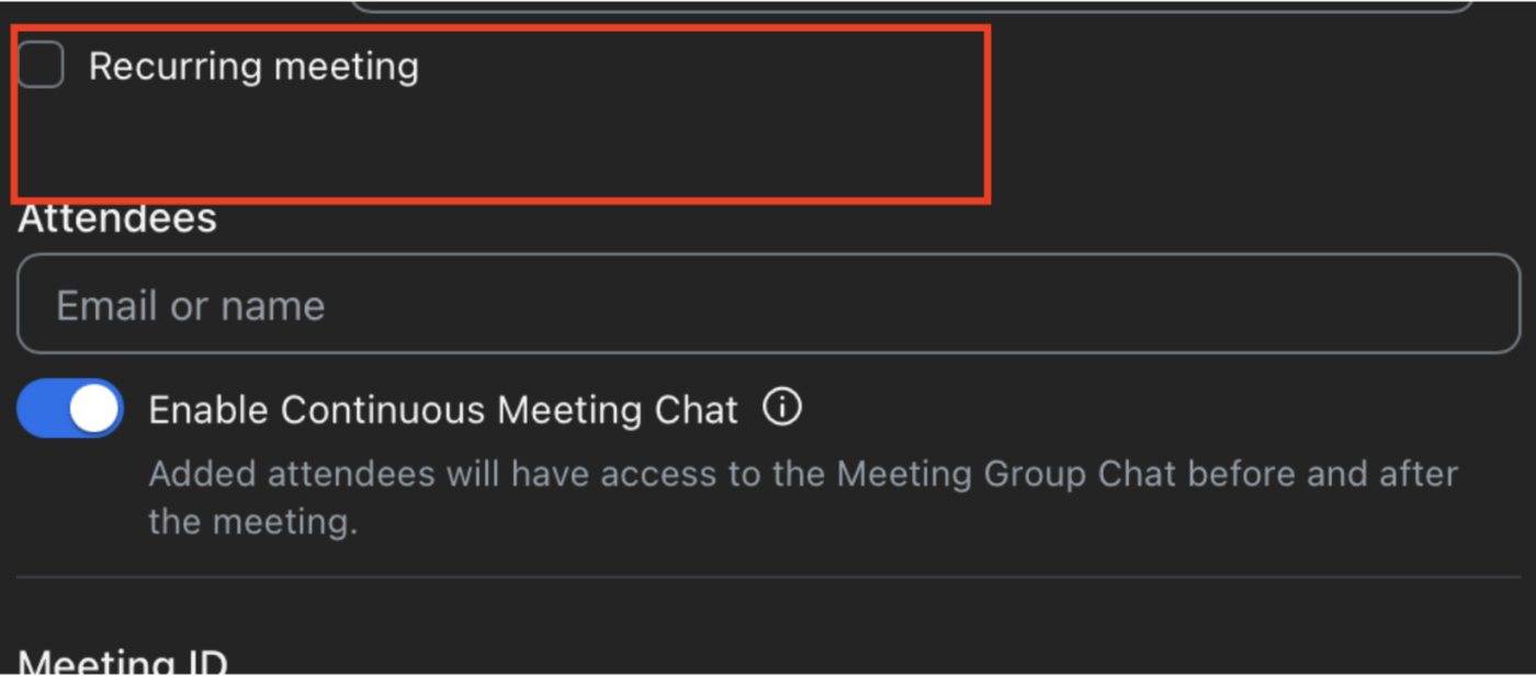 How to set up a recurring meeting on Zoom