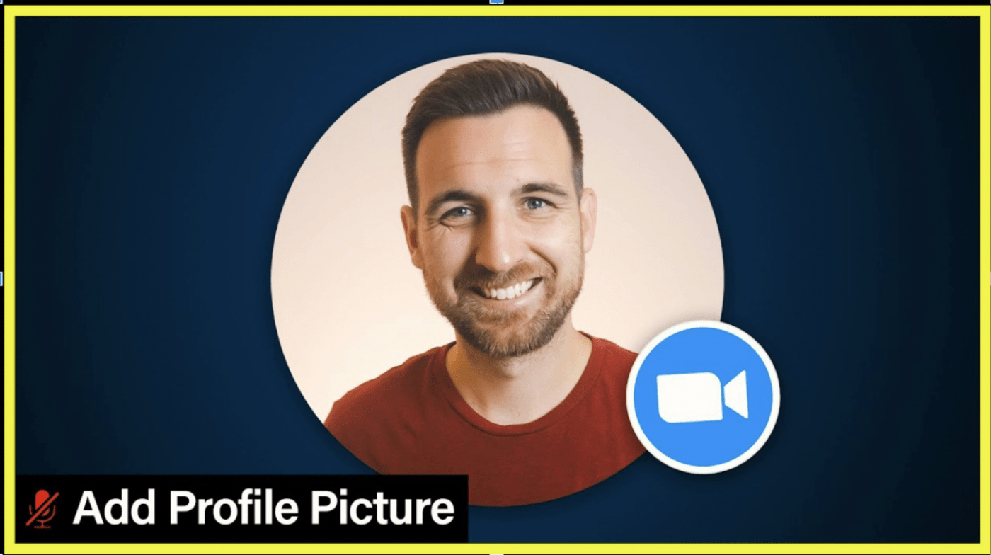 Set your profile picture on Zoom