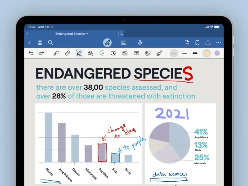 Document annotations