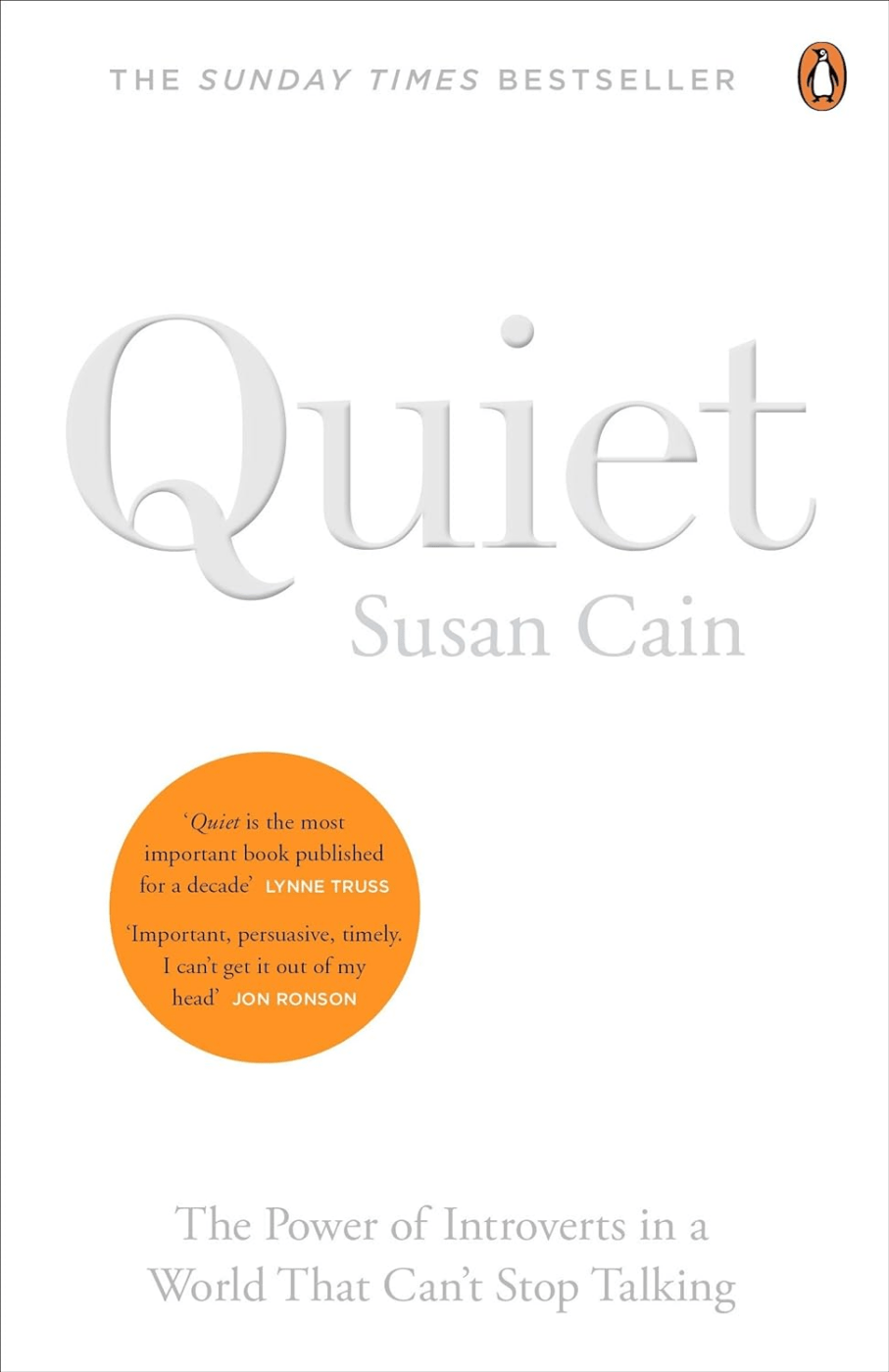 Quiet: The Power of Introverts in a World That Can't Stop Talking by Susan Cain Dashboard Image
