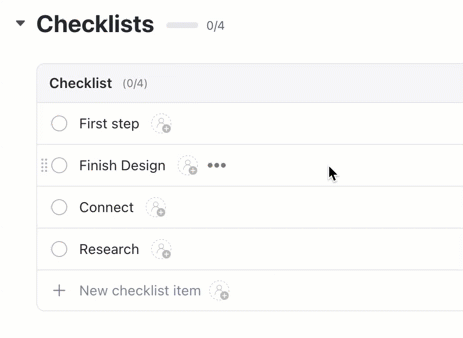 ClickUp Checklist
