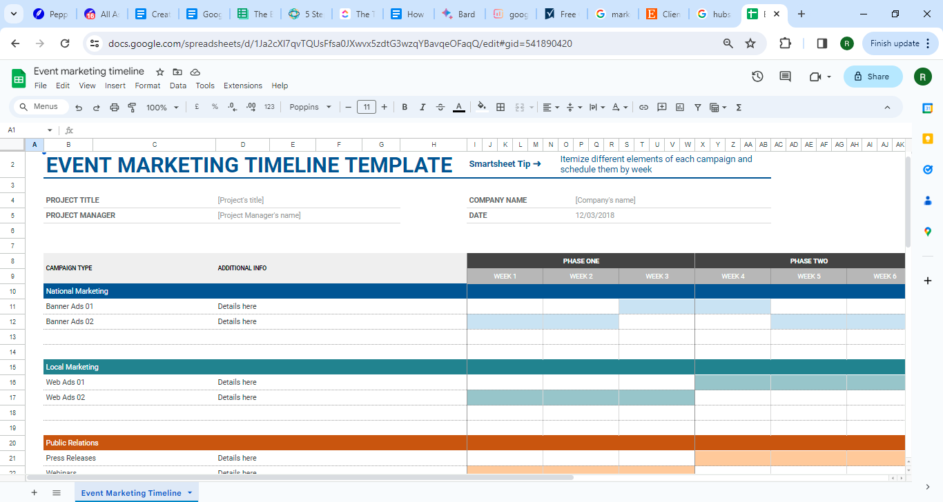 Modello di CRM per il marketing degli eventi