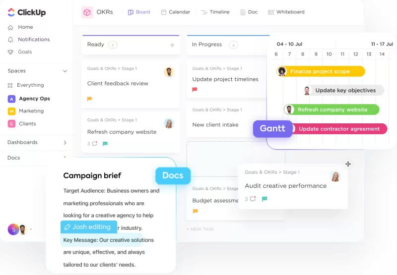  ClickUp’s Creative Agency Project Management Software