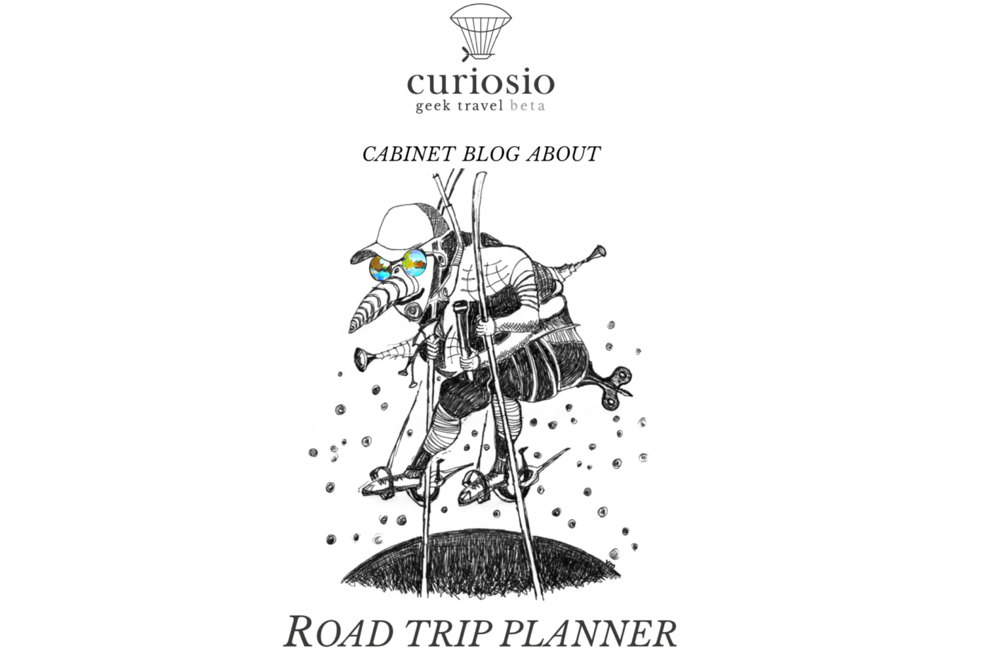 Curiosio road trip planner