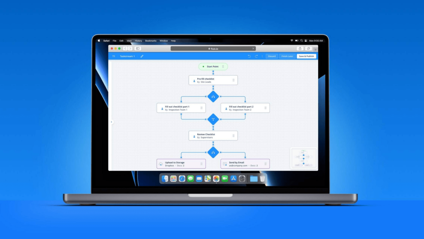 Fluix task automation