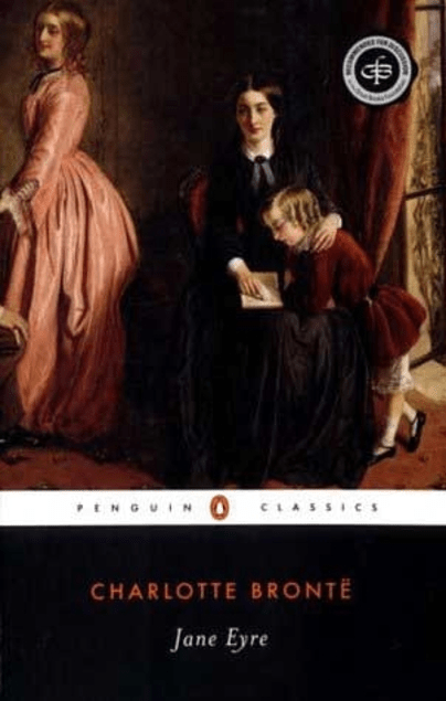 Book cover of Jane Eyre, on our list of period INFJ books