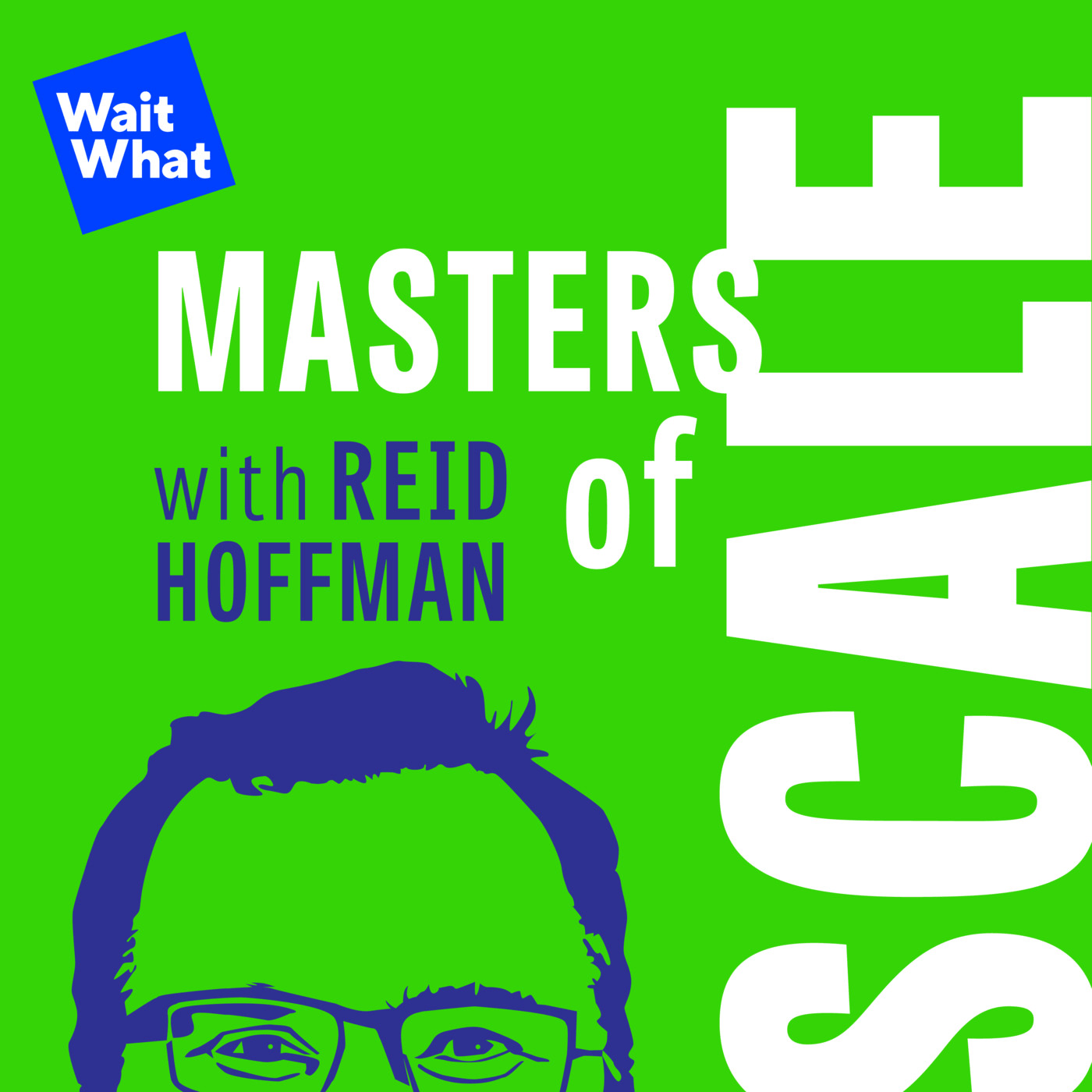 Masters of Scale with Reid Hoffman podcast poster