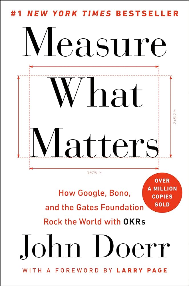 De omslag van het boek Measure What Matters