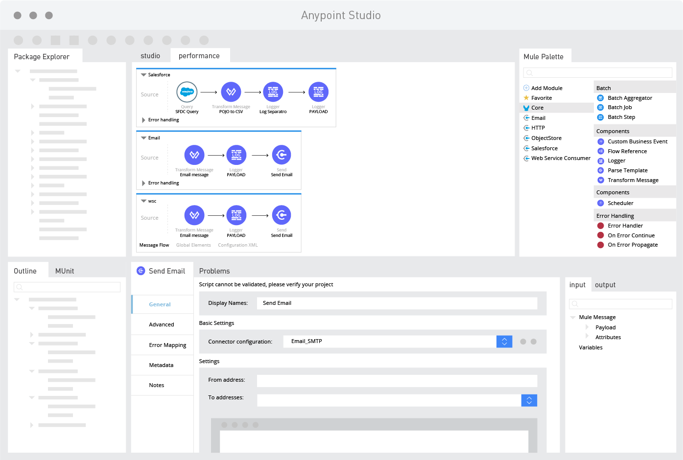 Mulesoft IDE for API and Integrations 