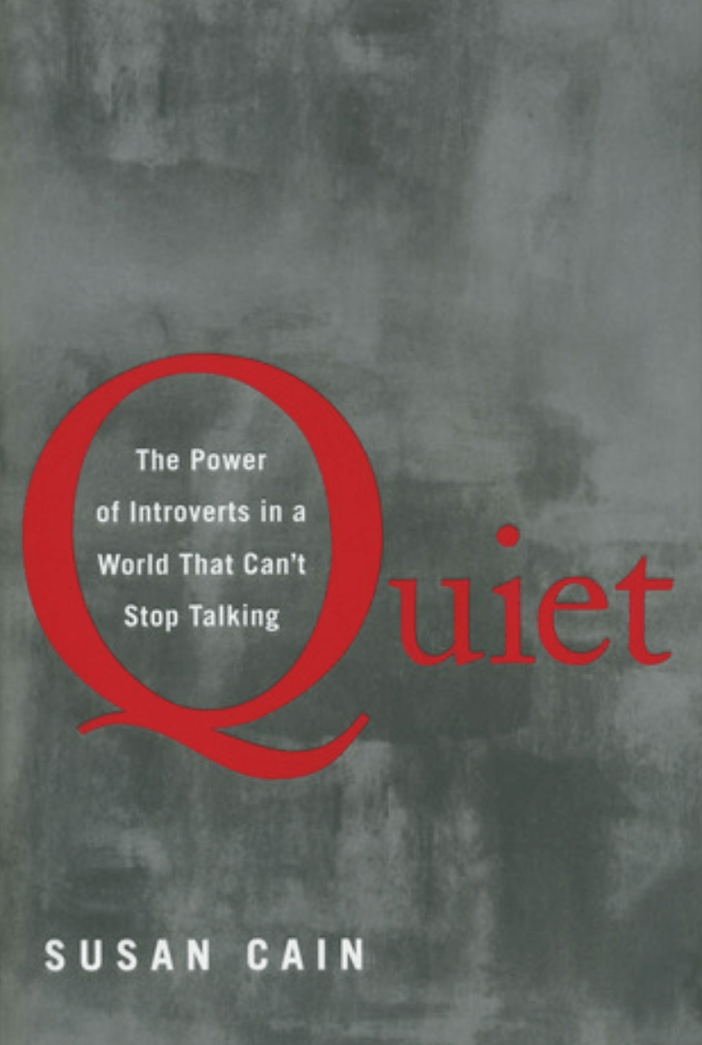 Capa do livro Quiet, um dos livros mais populares de INFJ