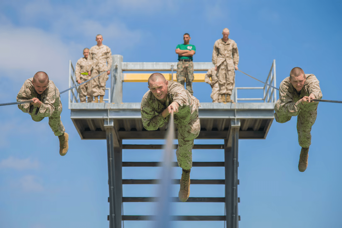 'Slide for Life' obstacle course