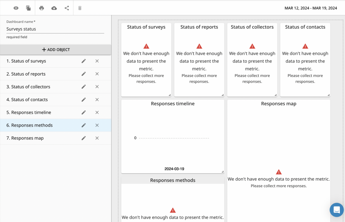 SurveyLab dashboard