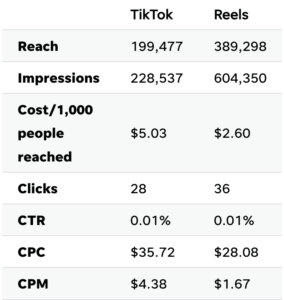 TikTok vs. Reels: A Comparison for Social Media Marketers
