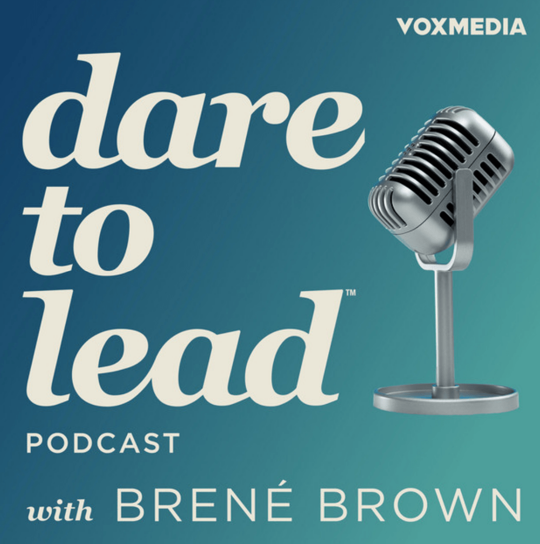 Dare to lead podcast cover