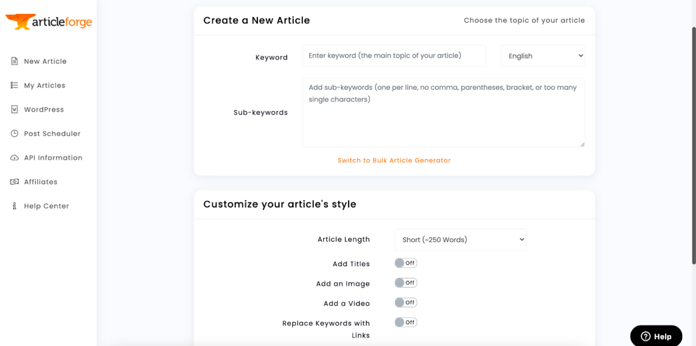 Articoloforge