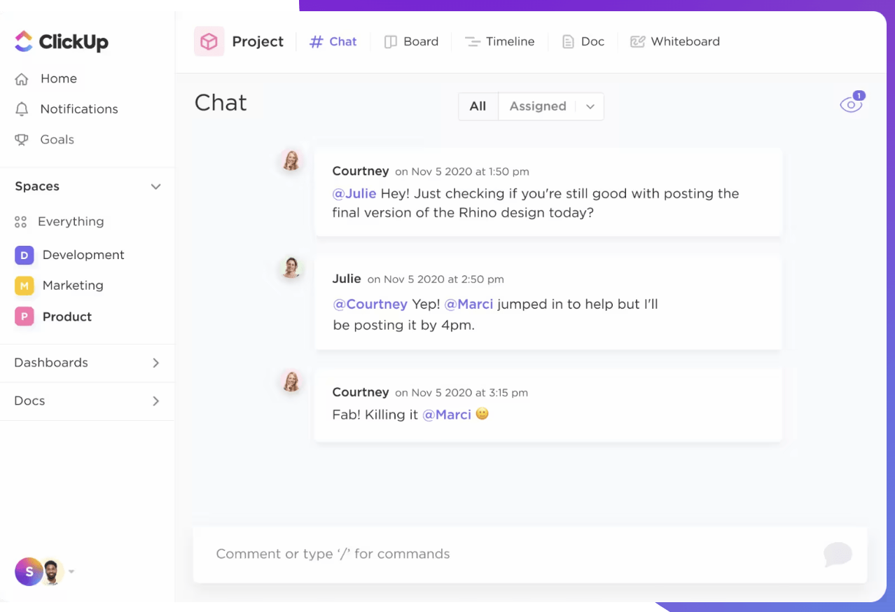 ClickUp-Chat