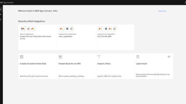 IBM App Connect zalicza się do popularnych platform integracji API